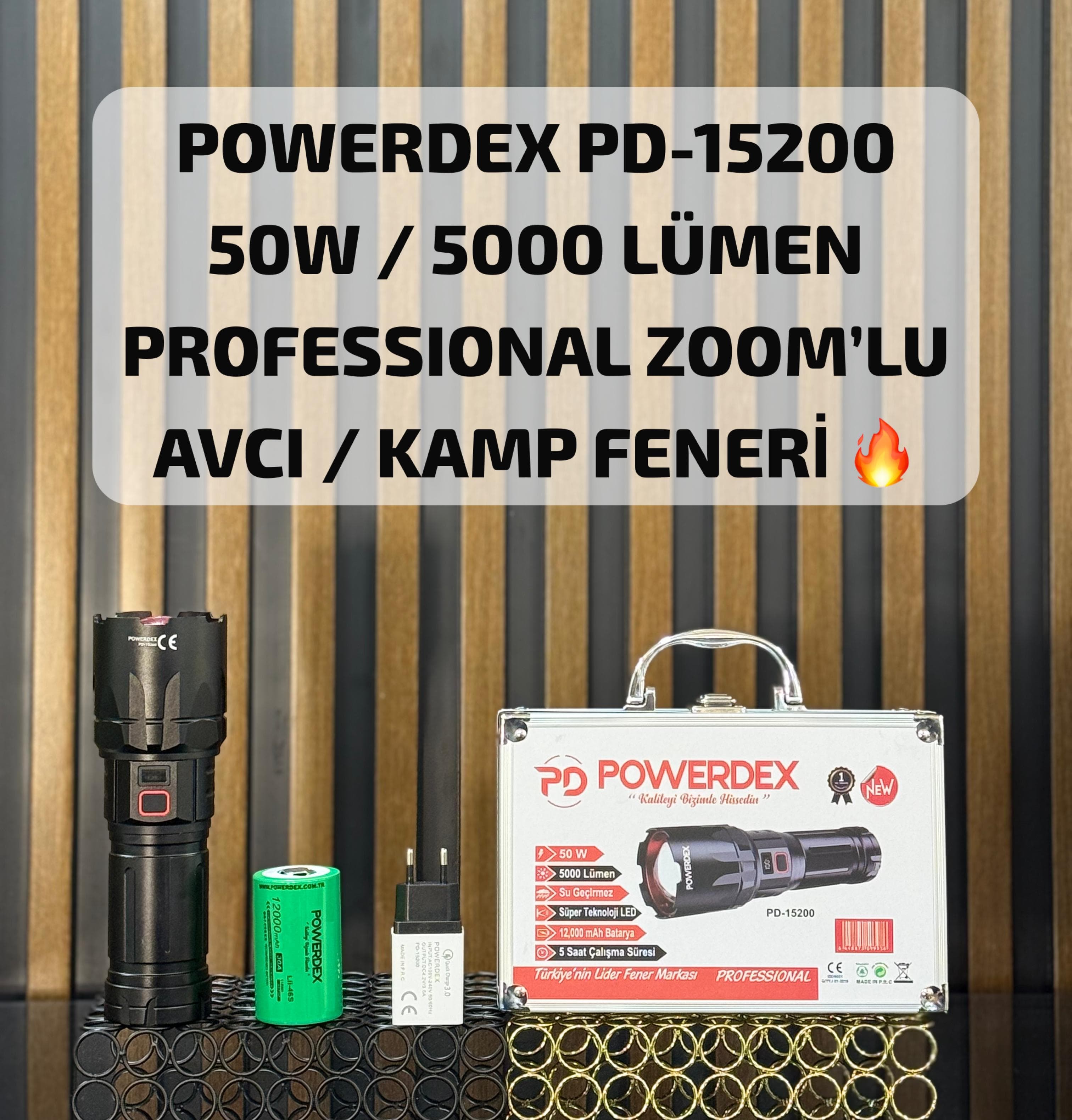 Powerdex PD-15200 El Feneri