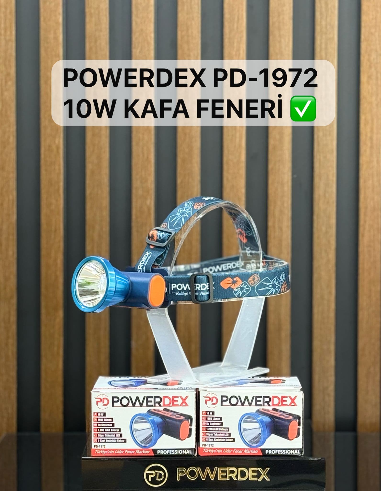 Powerdex PD-1972 Kafa Lambası