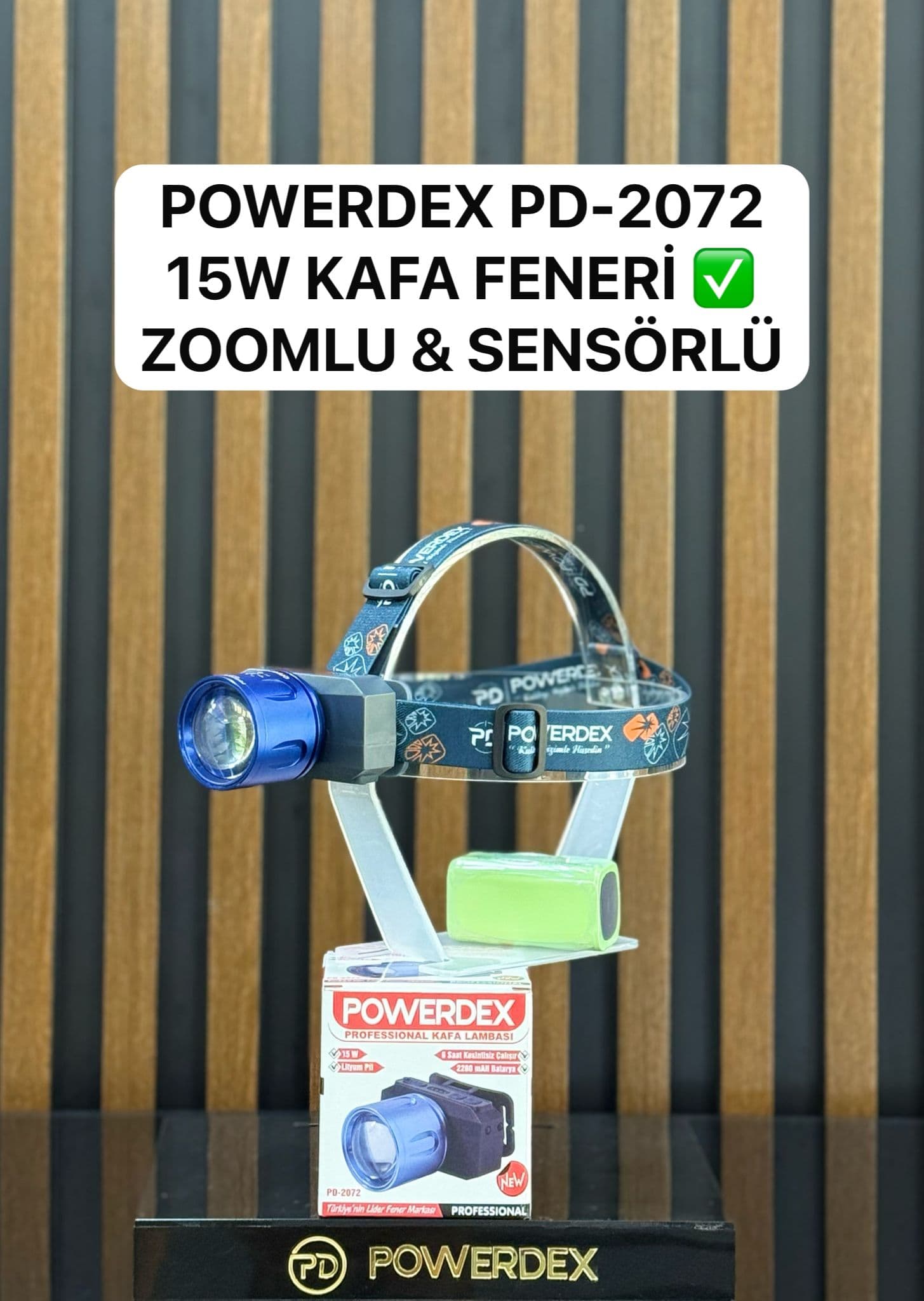 Powerdex PD-2072 Kafa Lambası