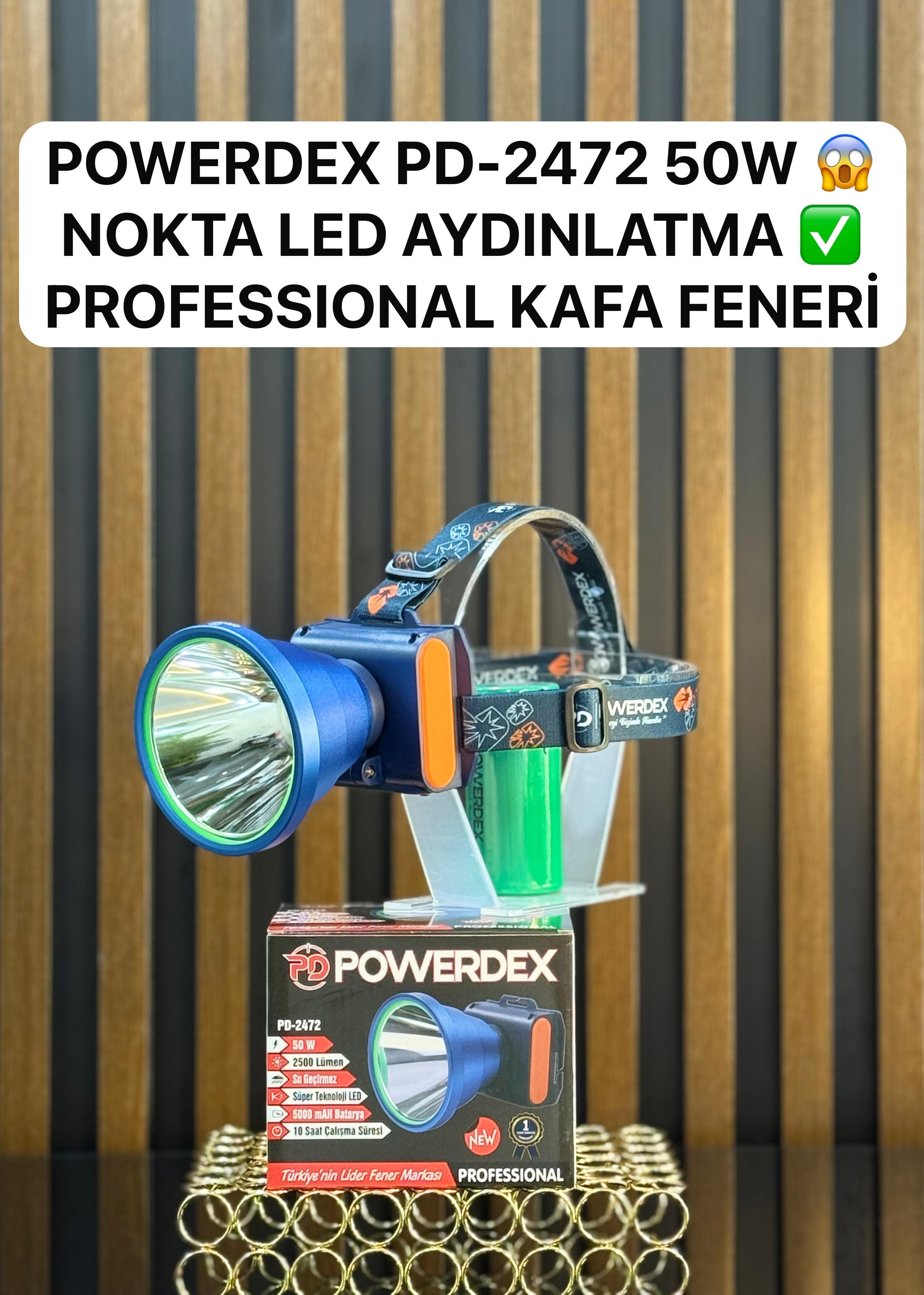 Powerdex PD-2472 Kafa Lambası