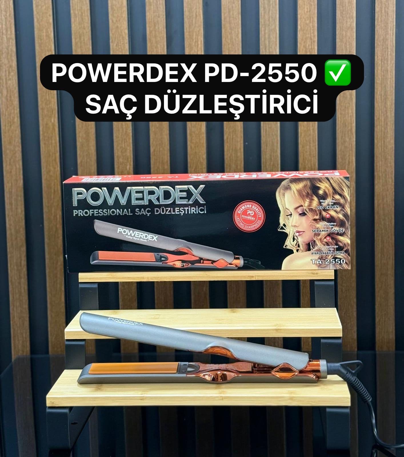 Powerdex PD-2550 Saç Düzleştirici