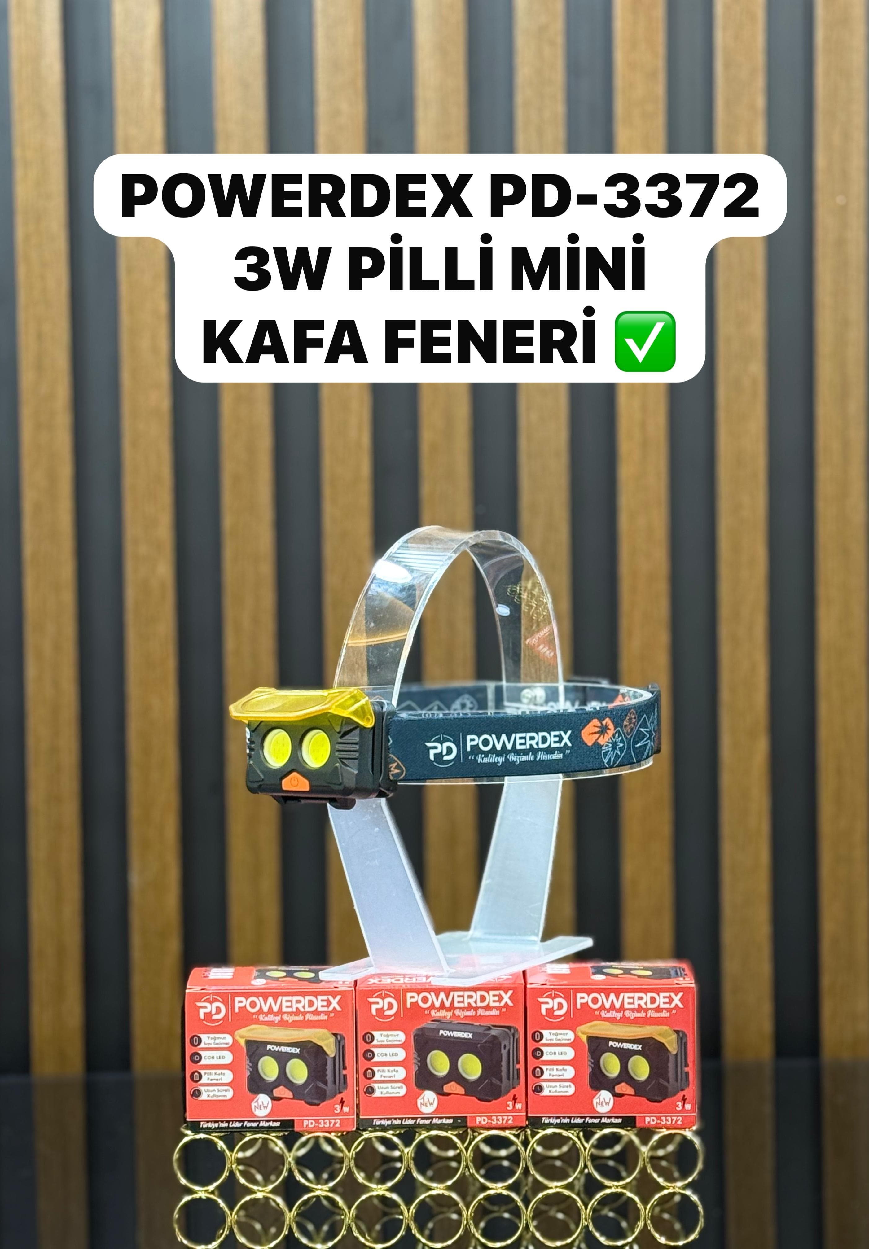 Powerdex PD-3372 Kafa Lambası