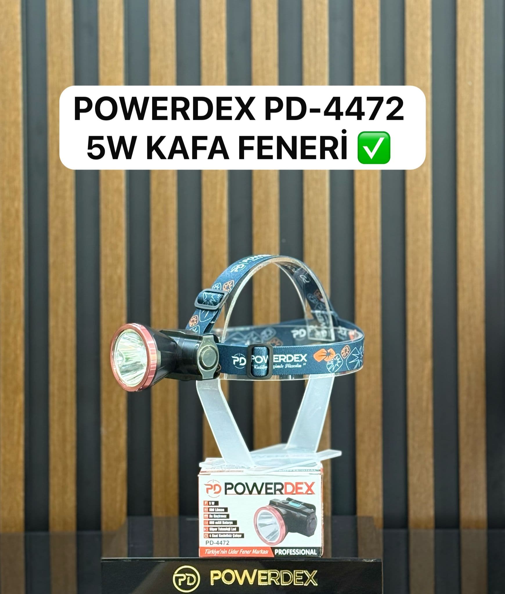Powerdex PD-4472 Kafa Lambası