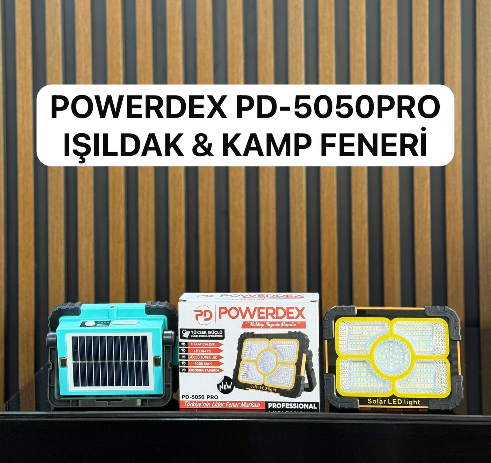 Powerdex PD-5050-PRO PD-5050 Pro Kamp Lambası