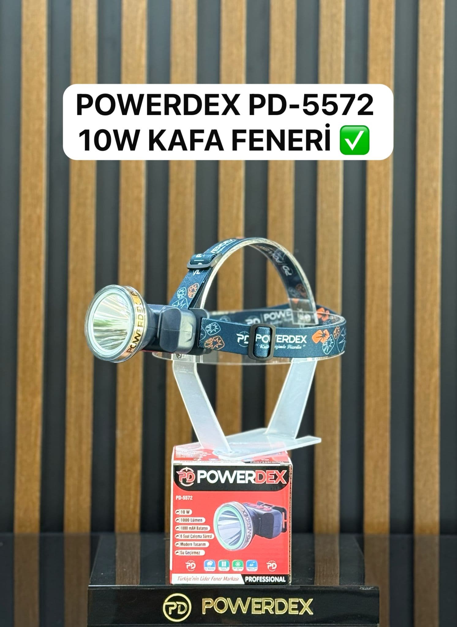 Powerdex PD-5572 Kafa Lambası