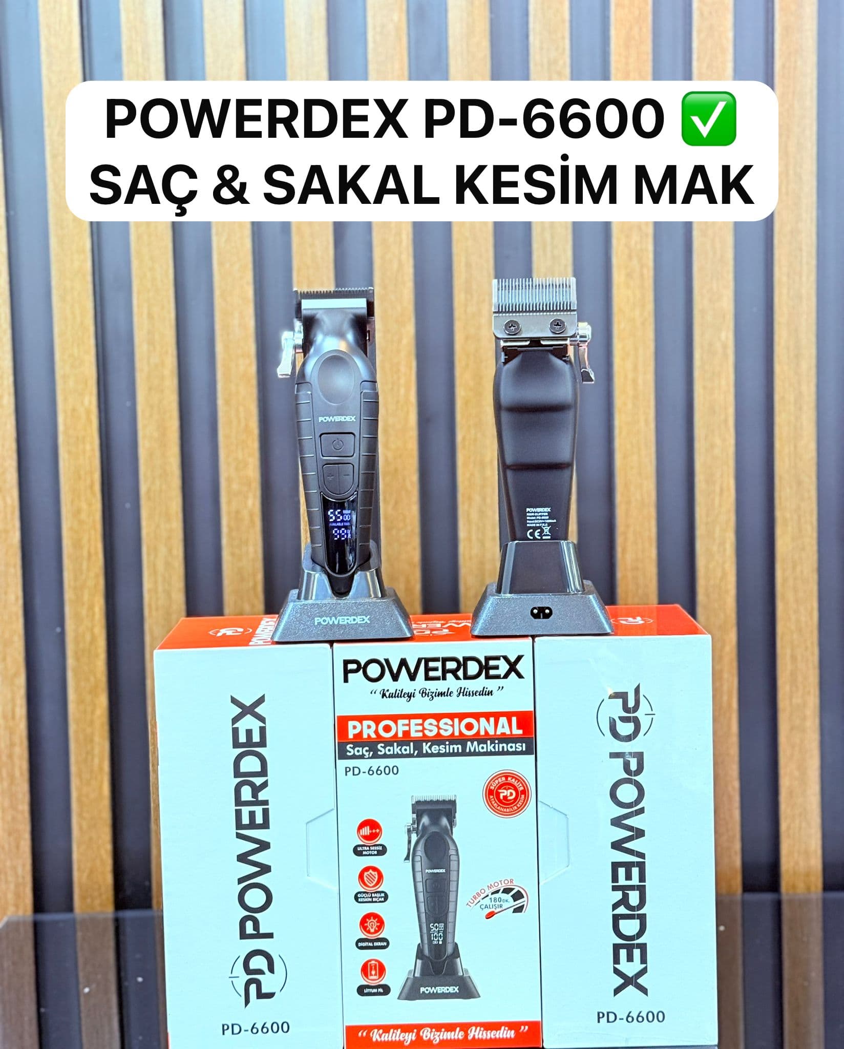 Powerdex PD-6600 Tıraş Makinesi