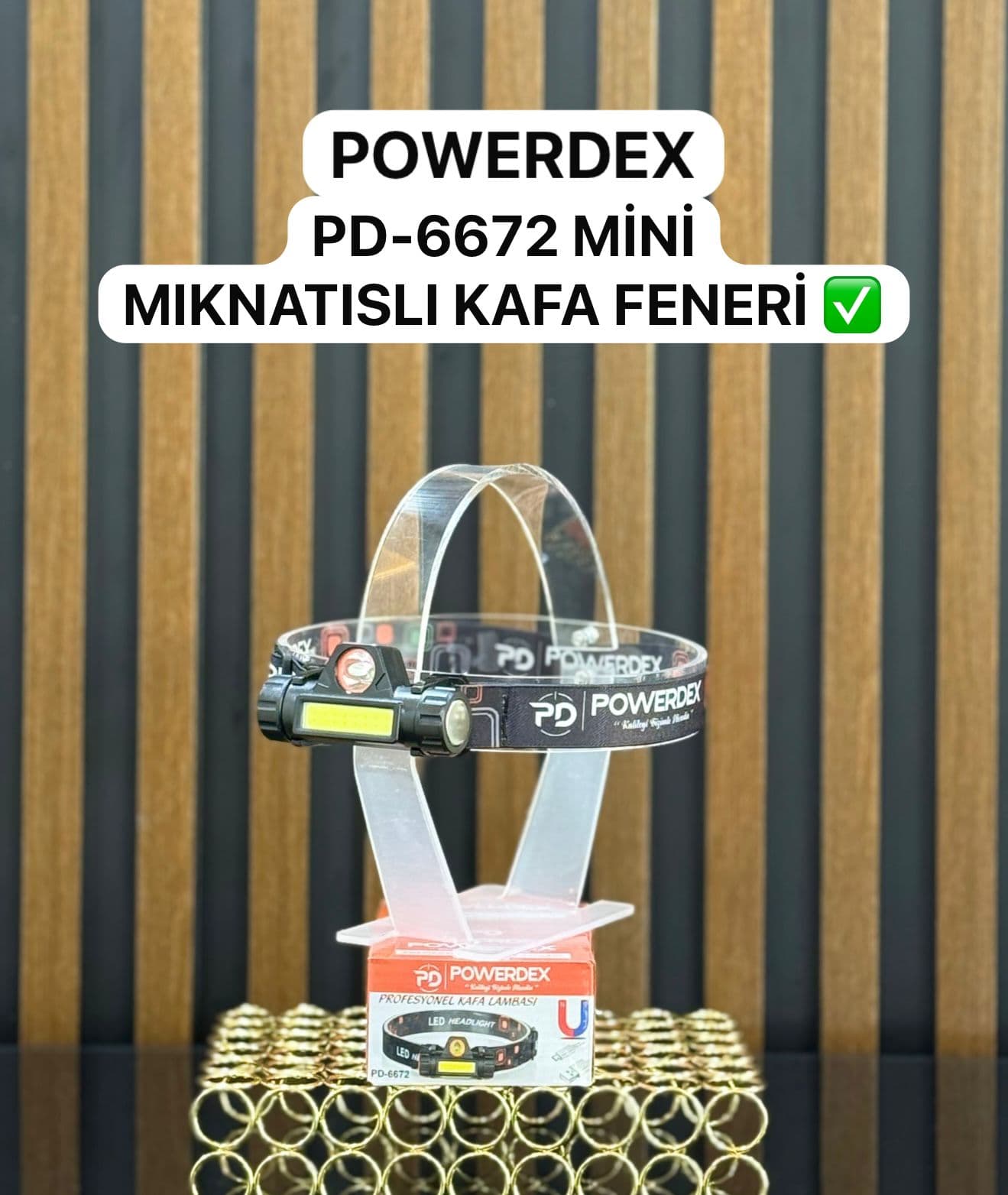 Powerdex PD-6672 Kafa Lambası
