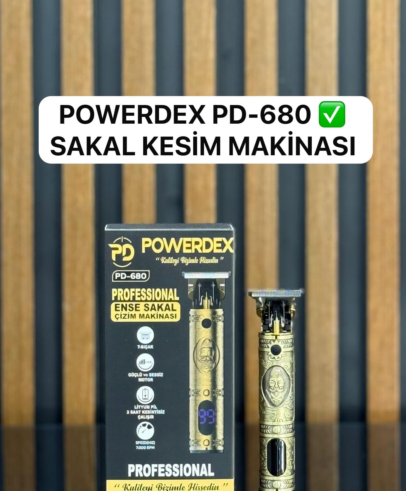 Powerdex PD-680 Tıraş Makinesi