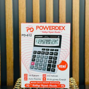 Powerdex Hesap Makinesi PD-612